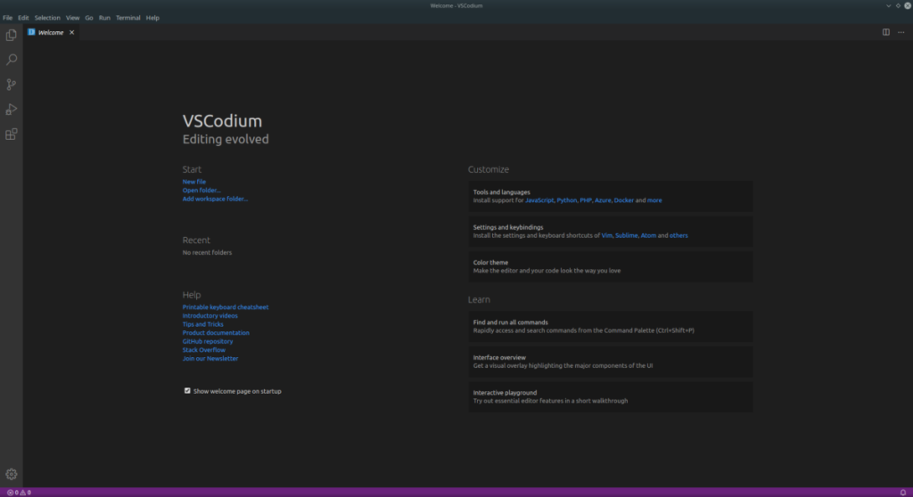 Cara menginstal VSCodium IDE di Linux