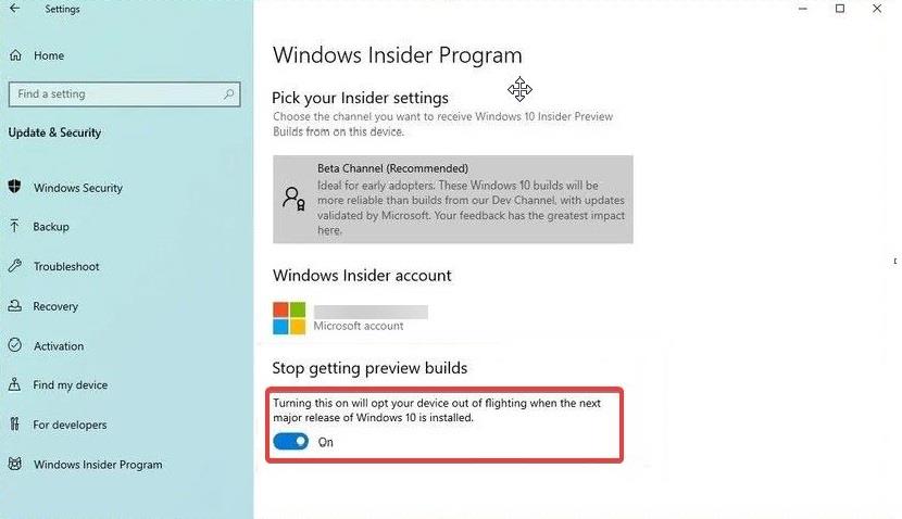 Cara Keluar dari Program Windows Insider Sekarang