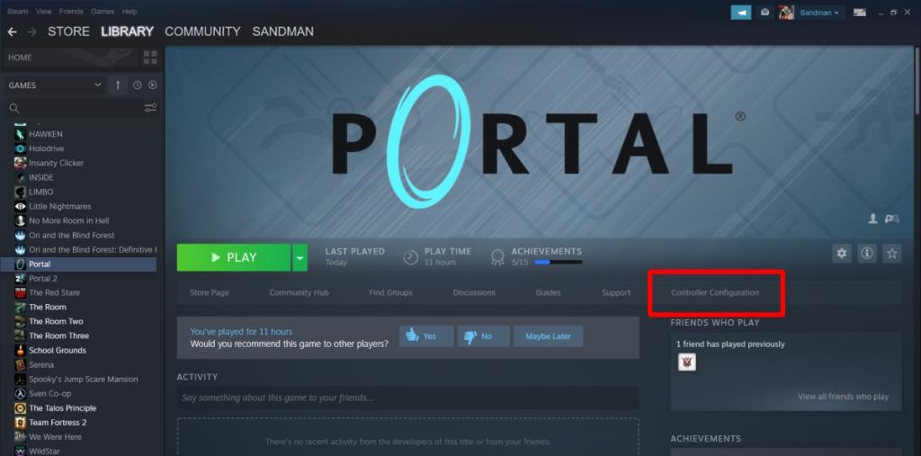 Cara mengatur sensitivitas kamera pengontrol Xbox di Steam