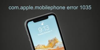 com.apple.mobilephone hatası 1035 nasıl düzeltilir