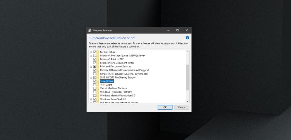 So aktivieren und verwenden Sie Telnet unter Windows 10