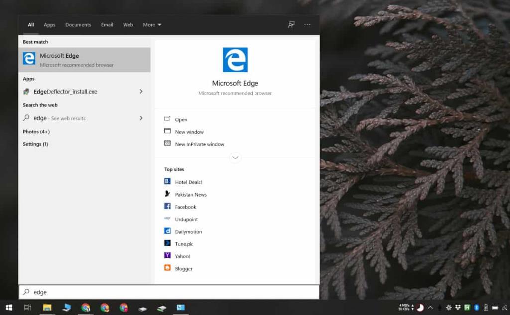 วิธีดาวน์เกรด Chromium Edge เป็น Microsoft Edge บน Windows 10