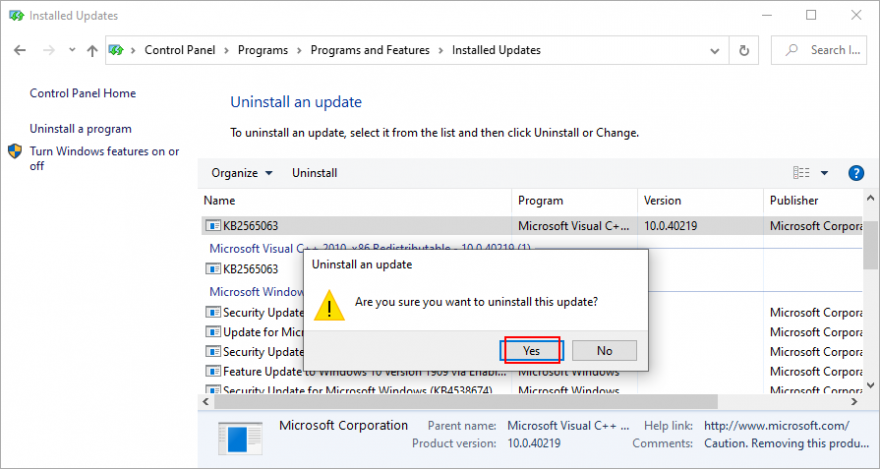 Kesalahan Internal Penjadwal Video di Windows 10 (ASK)