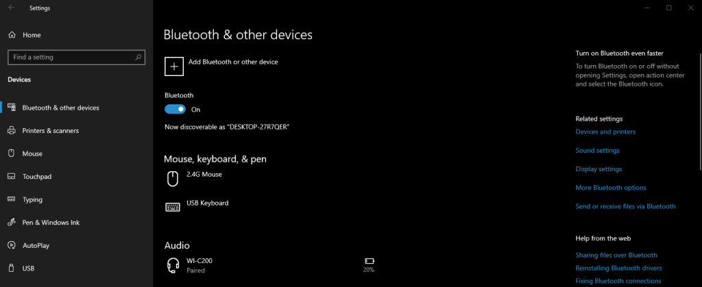 วิธีปิด Bluetooth ใน Windows 10 (ปิดการใช้งาน Bluetooth)