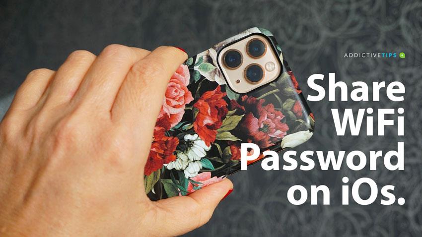 Cómo compartir la contraseña de WiFi en iOS, entre dispositivos