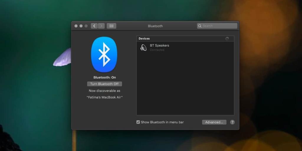 MacOSta bir Bluetooth cihazı nasıl yeniden adlandırılır