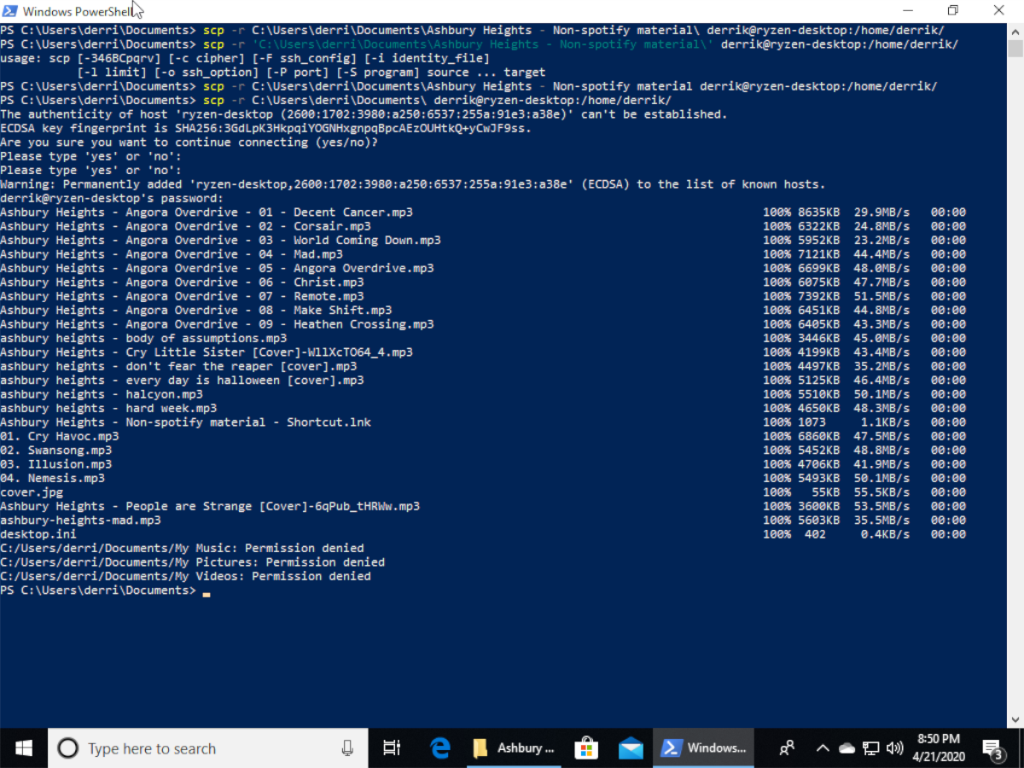 วิธีถ่ายโอนไฟล์ไปยัง Linux จาก Windows 10 ผ่าน SSH