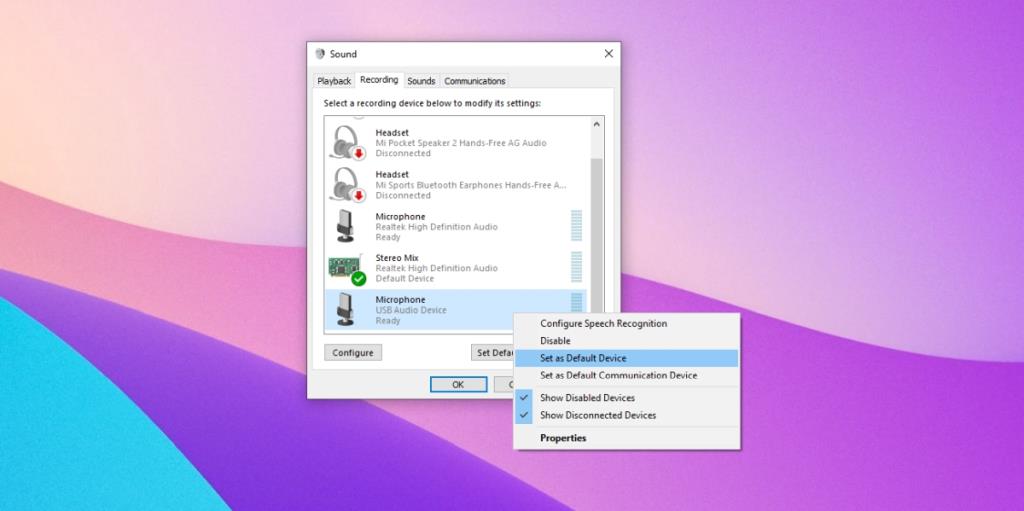 Mikrofon Komputer USB Tidak Berfungsi di Windows 10 (ASK)