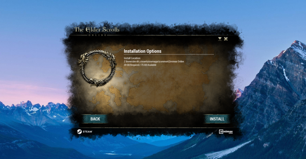 Cara memainkan The Elder Scrolls Online di Linux