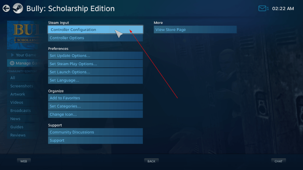 วิธีใช้รูปแบบการควบคุมชุมชนใน Steam สำหรับ Linux