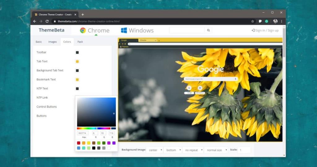 Cómo crear un tema de Chrome personalizado