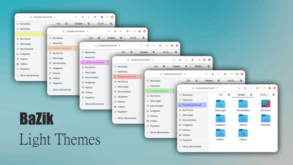 Cómo instalar el tema BaZik GTK en Linux