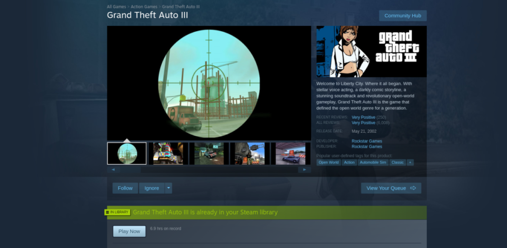 วิธีเล่น GTA III บน Linux