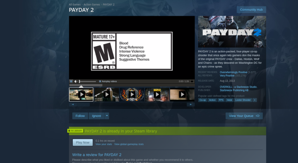 Wie man Payday 2 unter Linux spielt