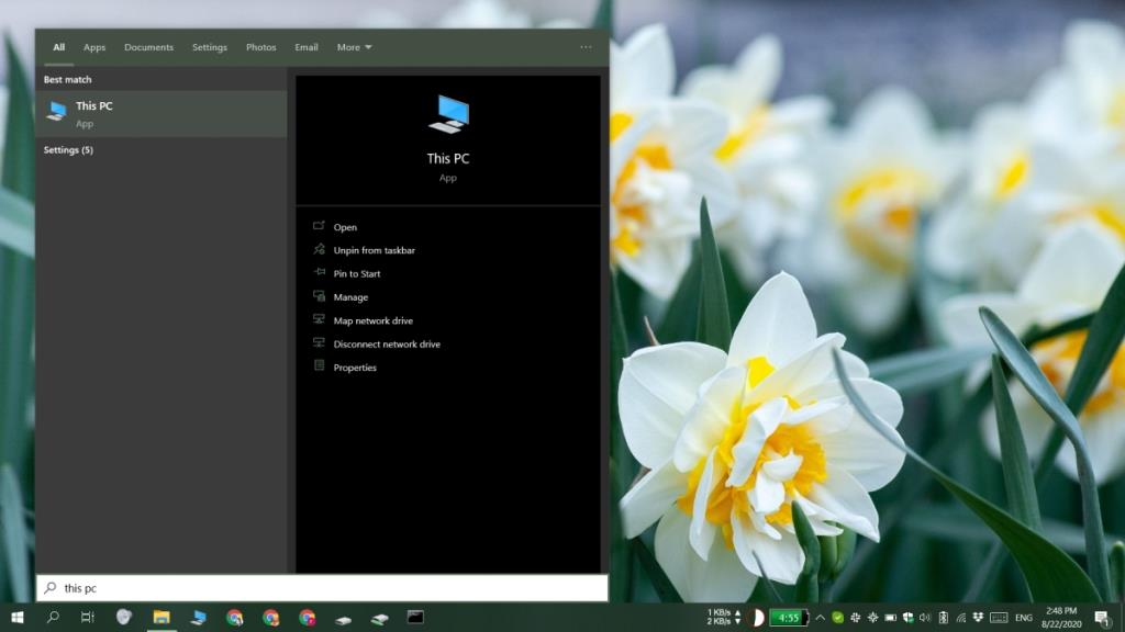 Cara menambahkan warna aksen dan tema gelap ke Pencarian Windows di Windows 10