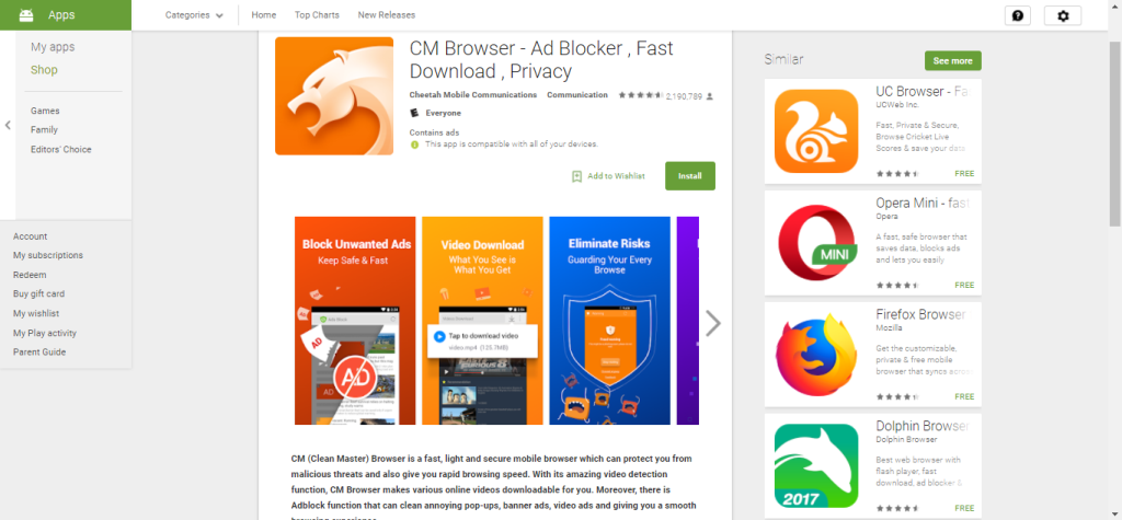 10 migliori app browser anonime per Android per rimanere in incognito