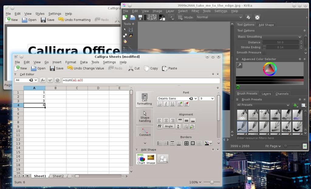 Cách cài đặt Calligra Office Suite trên Linux