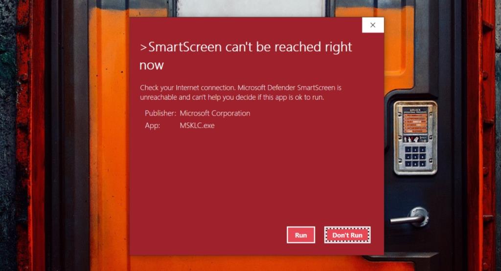 วิธีแก้ไข “ไม่สามารถเข้าถึง SmartScreen ได้ในขณะนี้” บน Windows 10