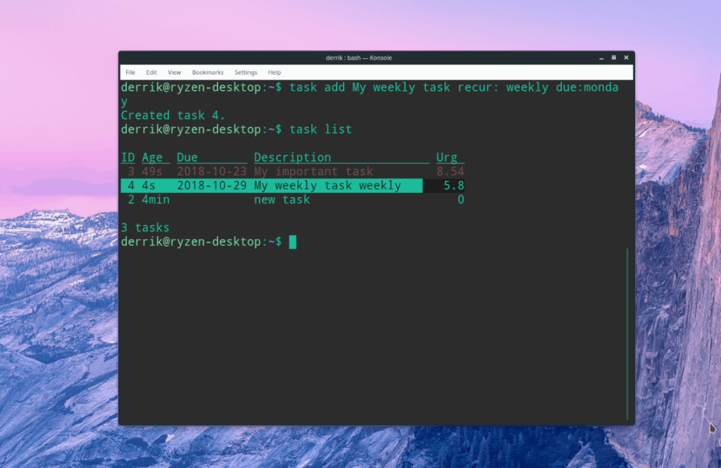 Como obter uma ferramenta de gerenciamento de tempo baseada em terminal no Linux com Taskwarrior