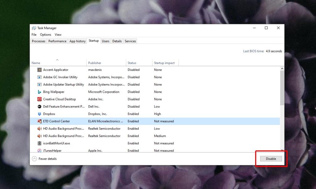 Come disabilitare le app di avvio su Windows 10