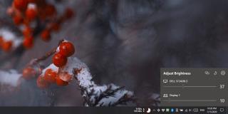 Como gerenciar o brilho para vários monitores na bandeja do sistema no Windows 10