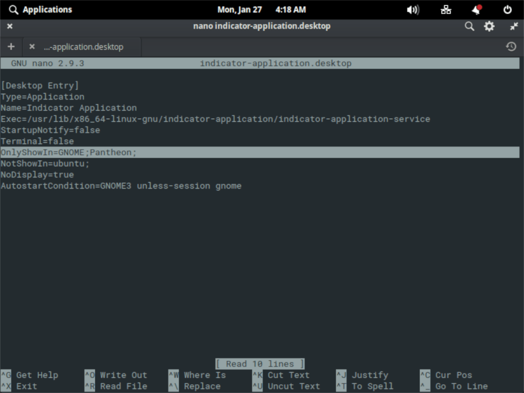 Cómo volver a habilitar los indicadores de la aplicación en Elementary OS