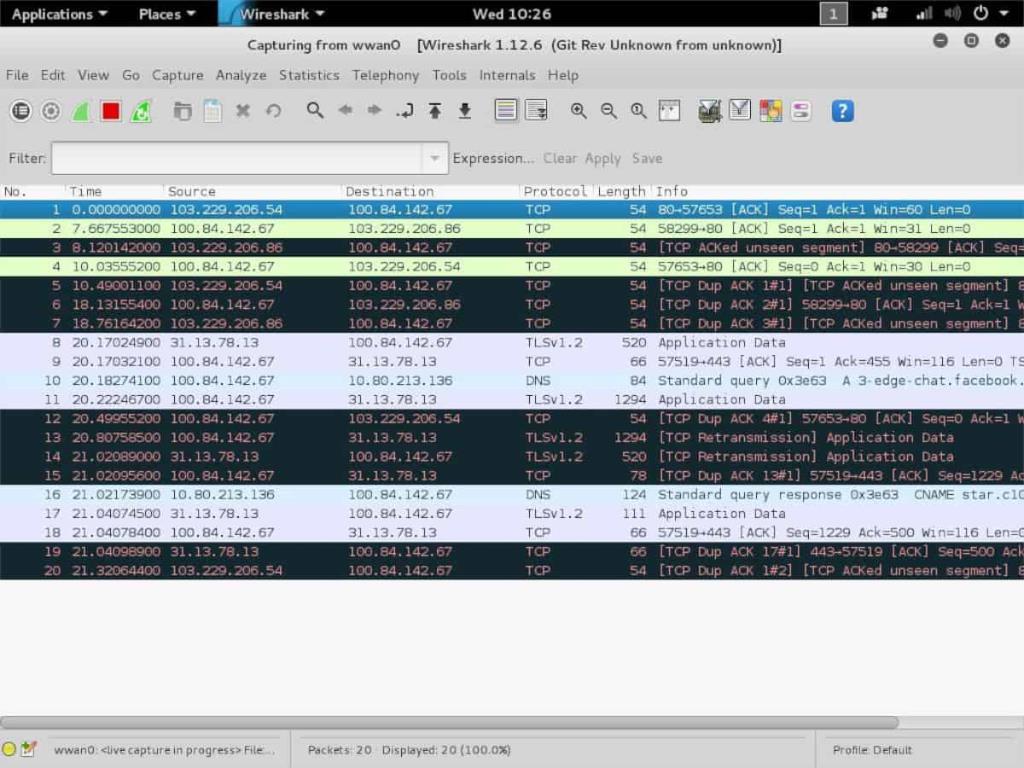 Como instalar o Wireshark no Linux