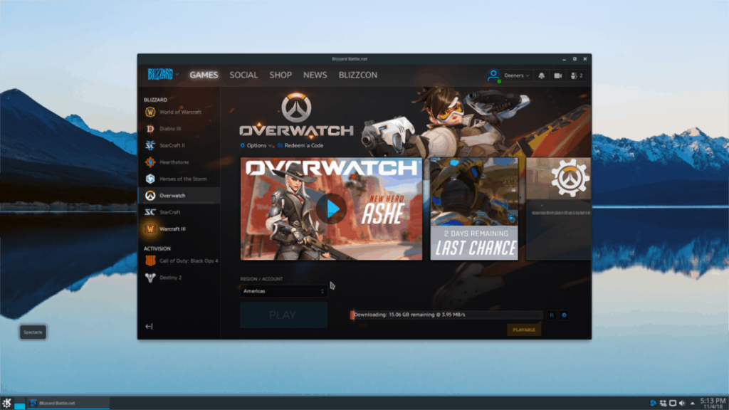 Cara memainkan Overwatch di Linux