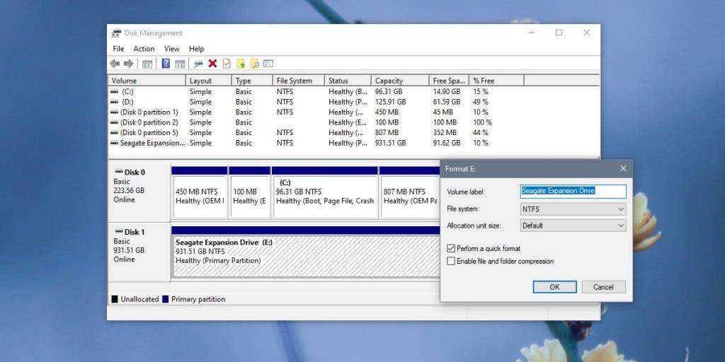 Cara mengubah sistem file drive di Windows 10