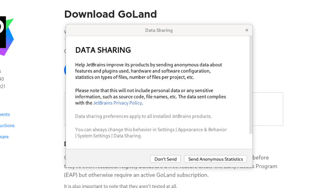 Cómo instalar JetBrains GoLand en Linux