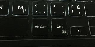 Como usar a tecla Alt Car ou AltGr no teclado no Windows 10