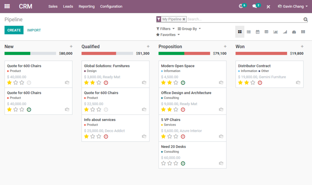 Como configurar o pacote de negócios Odoo no Ubuntu Server