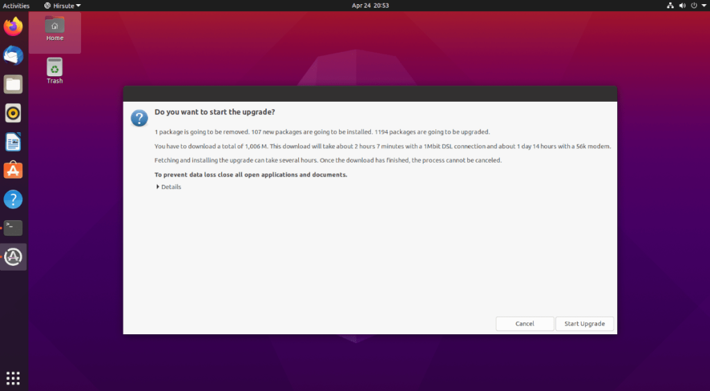 Cómo actualizar a Ubuntu 21.04