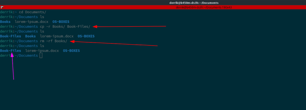 วิธีเปลี่ยนชื่อไดเร็กทอรีใน Linux