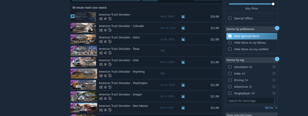 Cara memainkan American Truck Simulator di Linux