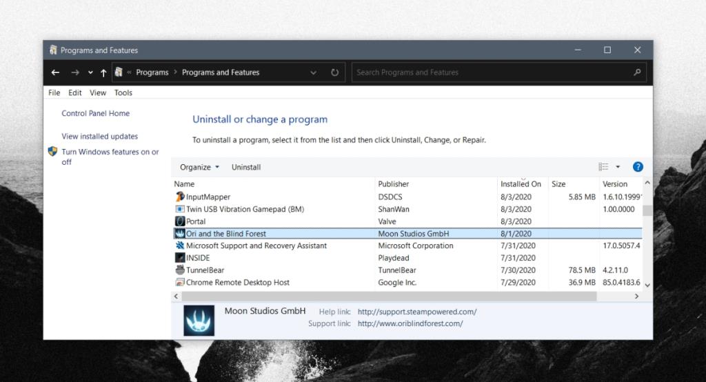 Cara mencopot pemasangan game Steam di Windows 10