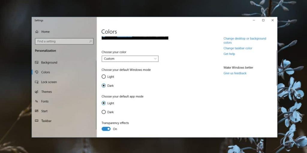 Cara mengatur tema terang untuk aplikasi dengan tema gelap Windows 10