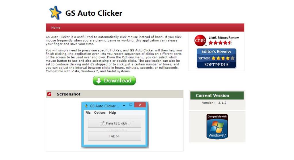 GS Auto Clicker: como fazer download + revisão rápida