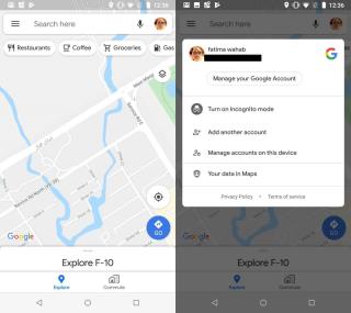 Come utilizzare Google Maps in modalità di navigazione in incognito su Android