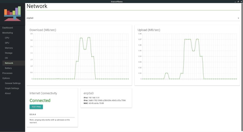 Cómo obtener información detallada del sistema Linux con StatusPilatus