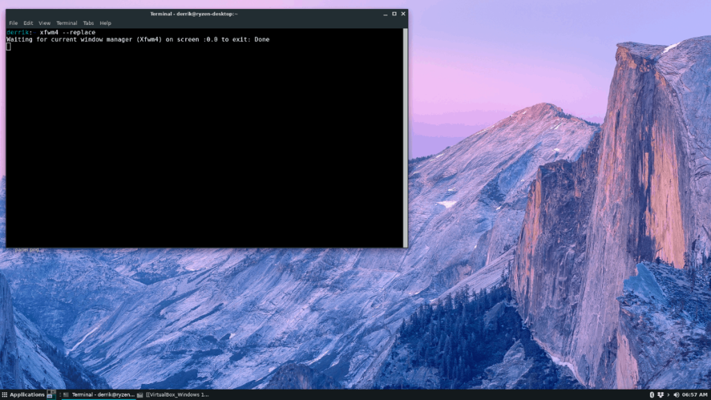 Come riparare un desktop XFCE Linux bloccato