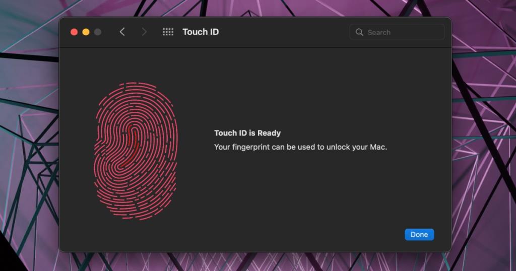 Cách đặt lại Touch ID trên MacBook