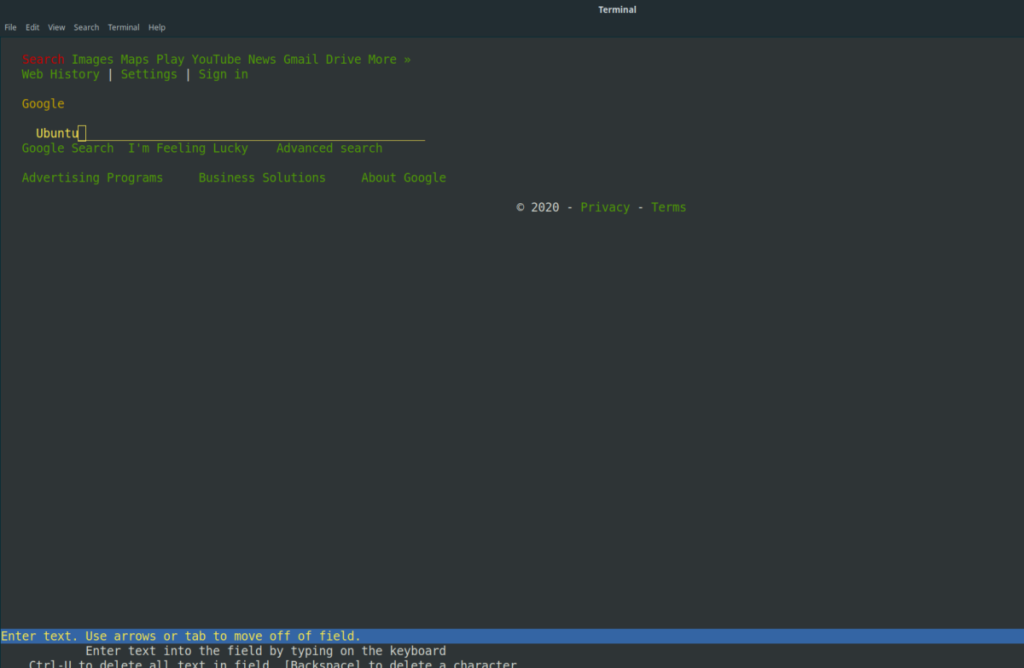 Cómo buscar en Internet desde su terminal Linux