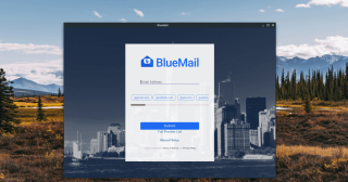 Como configurar o Bluemail no Linux