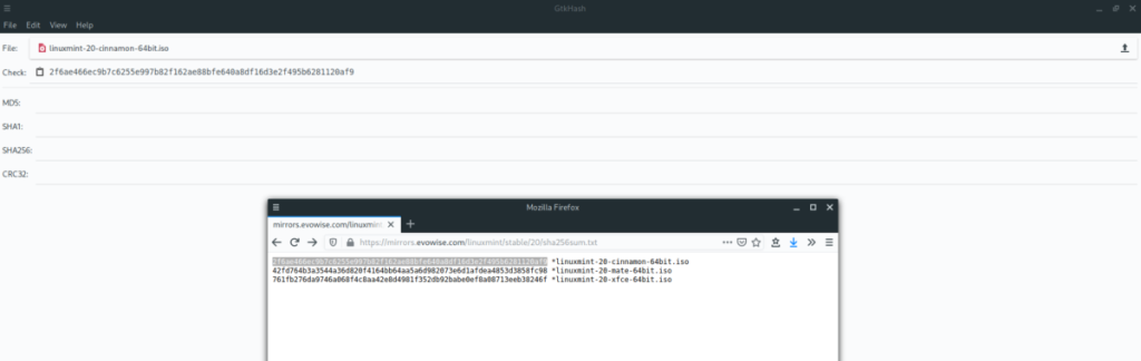 Como verificar somas de verificação ISO no Linux