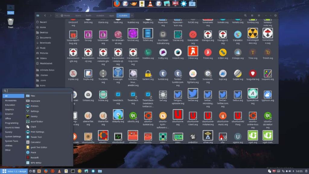 Cómo instalar el tema del icono de Surfn en Linux