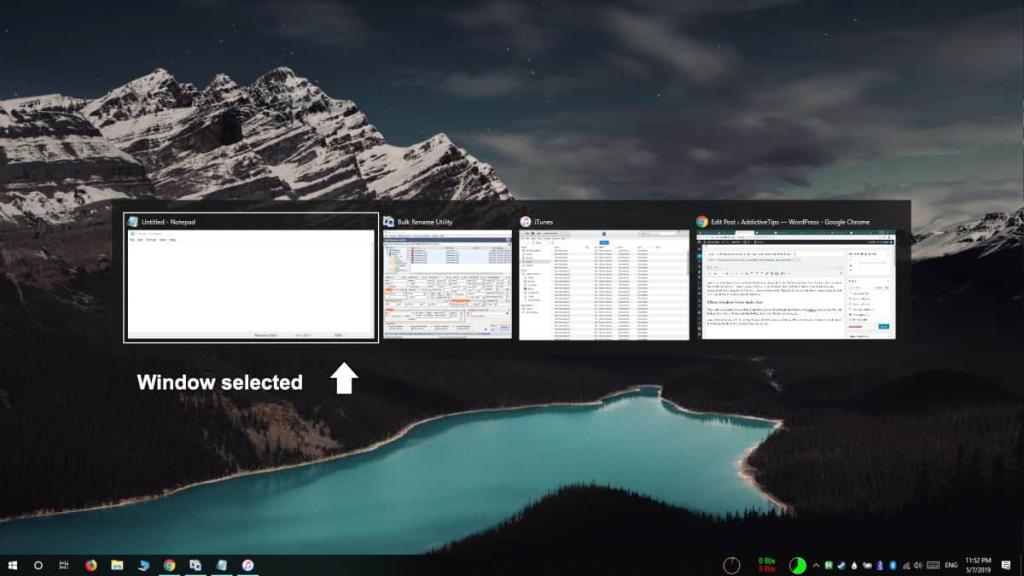 วิธีปิดหน้าต่างจากมุมมองงานใน Windows 10