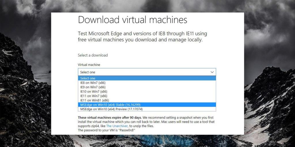 Cách tải hình ảnh máy ảo Windows 10 cho VirtualBox và VMware