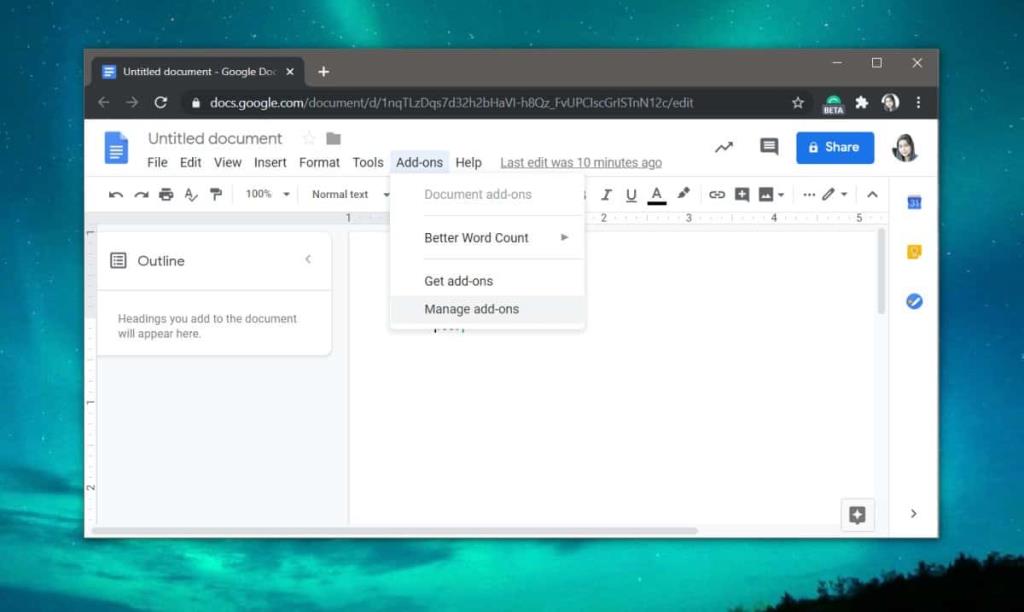 Cara memasang/mencopot pemasangan add-on di Google Documents