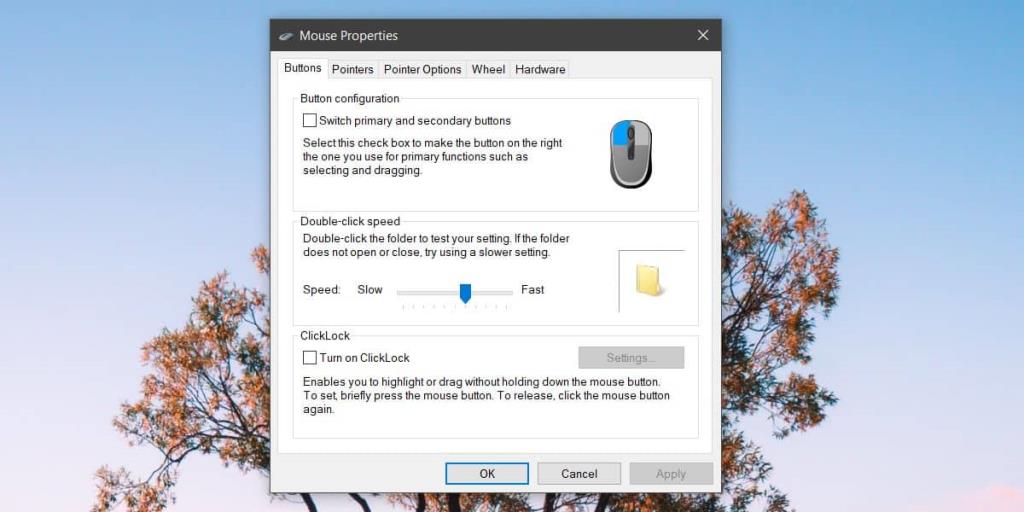 Cách thay đổi nút chuột chính trên Windows 10